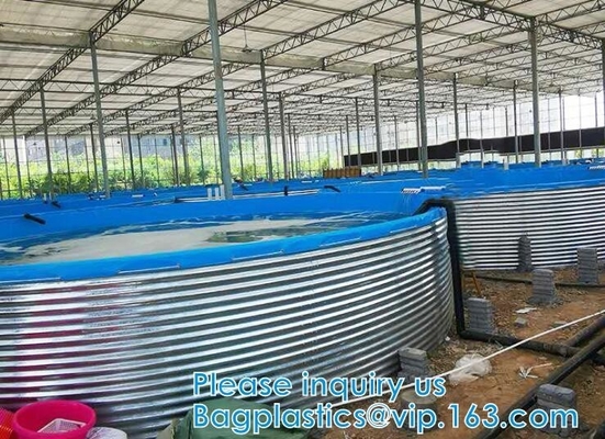 Aquaculture Pool PVC Coated Cloth COATED BANNER Tarpaulin Greenhouse Fish Pond Crayfish Koi Culture Child Water Pool
