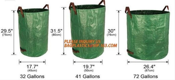 Garden Grow Bags Aeration Fabric Pots Potato Planter Bag with Handles and Access Flap,Potato Tomato Strawberry Vegetable