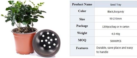 Nursery Flower Soft Cheap Plastic Plant Flower Pots Wholesale,Fleshy Flowerpots Cheap Plastic Garden Plant Flower Pots,