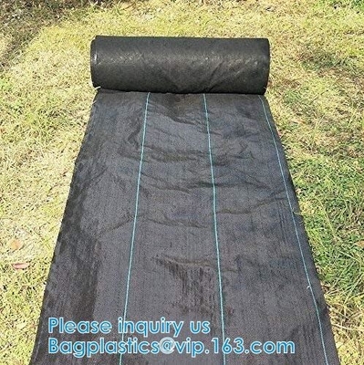 Customized Grade Gardening Fabric Rolls, Weed Control, Eco-Friendly, Flower Bed, Mulch, Pavers, Edging, Garden Stakes