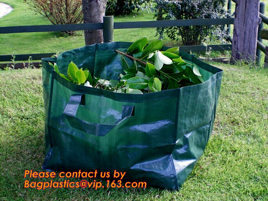 Heavy Duty Pp Garden Bag Self-Standing Tip Bags Make Yard Clean-Up Easy tipping bag,garden sack,leaf sack