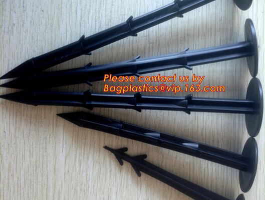 garden pegs, garden pegs, gardening pegs, ground pins, Flat point garden staples, U shaped turf nails, turf pins,Horticu