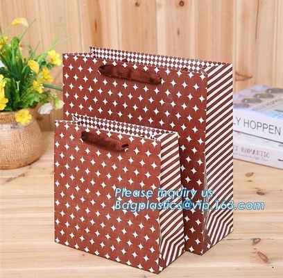 Custom Recycled Ladies Carrier kraft Paper Bag Shopping Bag for Clothes/Apparel/Gift,custom printed luxury paper wine ba