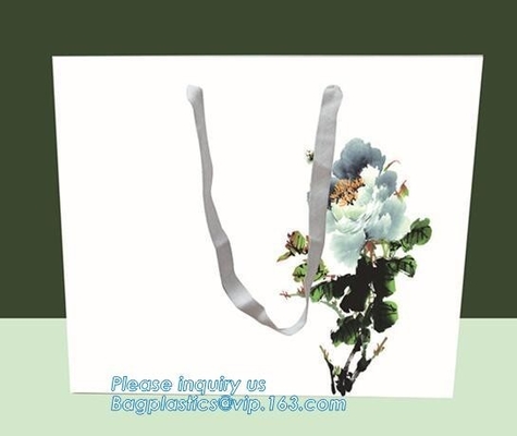 Luxury round packaging gift hat paper flower box wholesale,Paper Carrier Bag White Brown SOS Kraft Takeaway Party Lunch