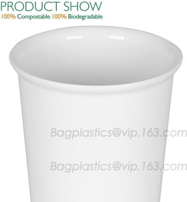 Promotional Various Durable Using compostable coffee cups, Green compostable disposable plastic cups, plastic drinking
