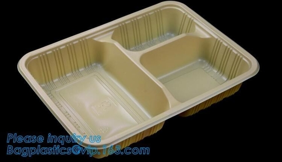 Personalized plastic food box sushi packaging tray,Food Use and Tray Type disposable plastic sushi tray,fast food tray,p