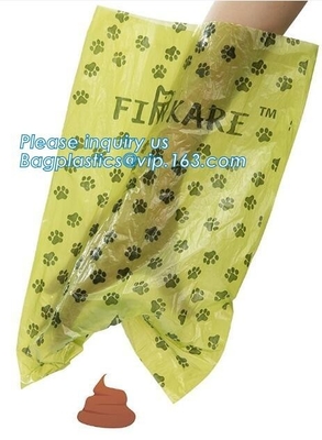 380 bags/box Leak-Proof Pet Dog Waste Bag,Dog Poop Bag, pet cleaning Biodegradable Black Dog Poop waste Bag, bagease pac